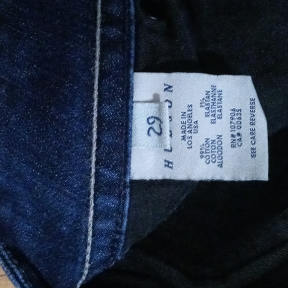 Hudson Bootcut Jeans size 29 dark - Picture 6 of 6